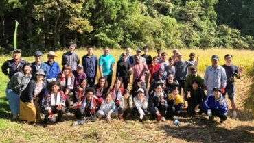 Multicultural Rice Harvesting Event #Japan