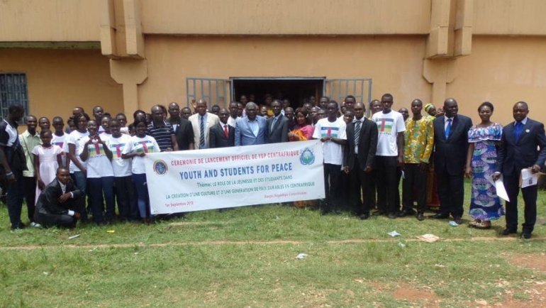 Official Launch of YSP – Central African Republic