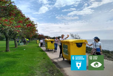 Cleaning Activity in Panama River