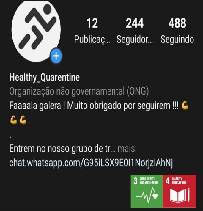 Peace Designer Project “Healthy Quarantine” in Action #Brazil
