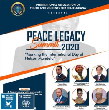 IAYSP Ghana marks the International Day of Nelson Mandela with the Peace Legacy Summit