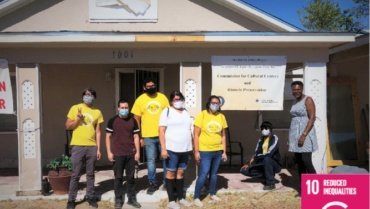 Shine City Project Cleans Harrison House in support of Peace Road #USA