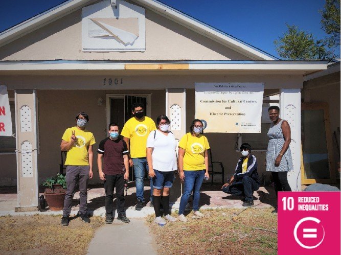 Shine City Project Cleans Harrison House in support of Peace Road #USA