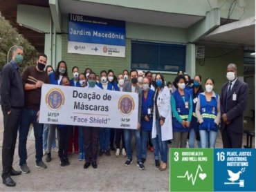 Donation of Masks in YSP Brazil-São Paulo