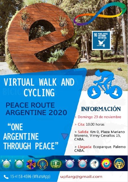 Cycling Peace Road 2020 #Argentina