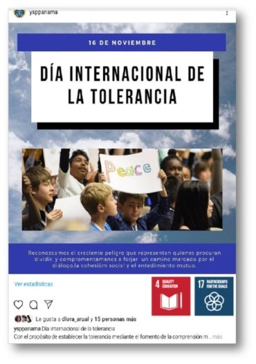 Promoting International Day of Tolerance and the International Philosophy Day through SNS #Panama