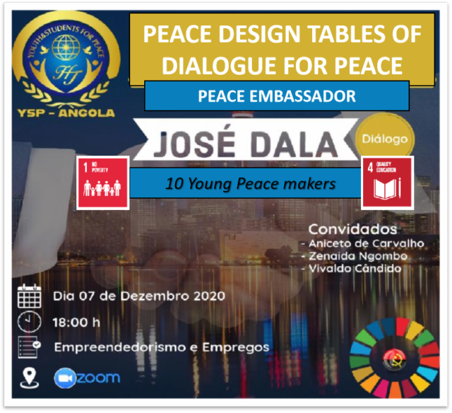 Ninth Peace Design Table – Entrepreneurship and Employment #Angola