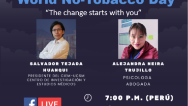 World No Tobacco Day: “Change starts with you” #Peru
