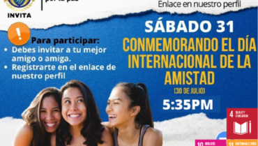 Peace Talk & Celebration of International Friendship Day #Panama #Dominican Republic