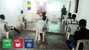 Young Peace Ambassadors Training Session and Character Education Training #Gabon