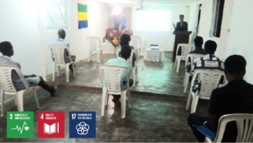 Young Peace Ambassadors Training Session and Character Education Training #Gabon