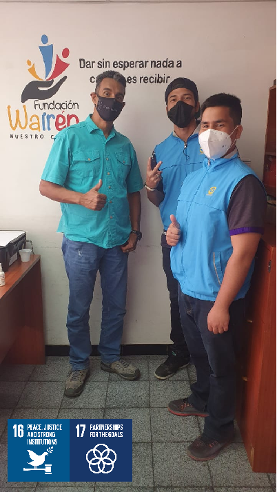 Collaborating with the Wairen Organization #Venezuela