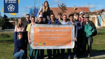Service Project in a Village Affected by Destructive Tornado Czech & Slovak