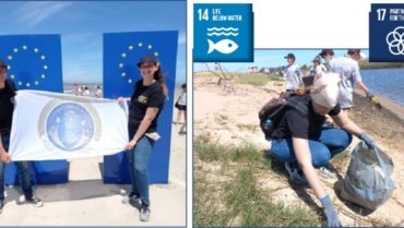 Social Service to the Elderly and Beach Cleaning #Uruguay
