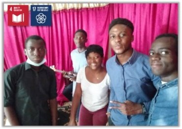 Character Education Program with Youth in Church #Gabon