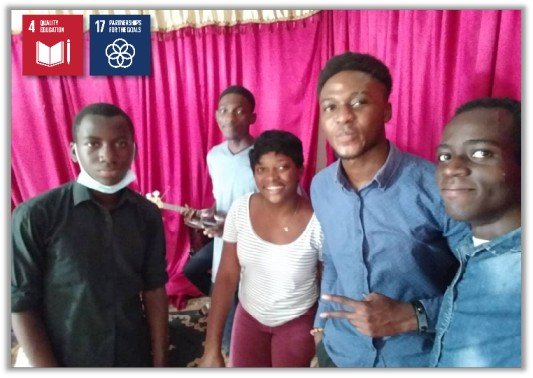 Character Education Program with youth in church (Gabon)