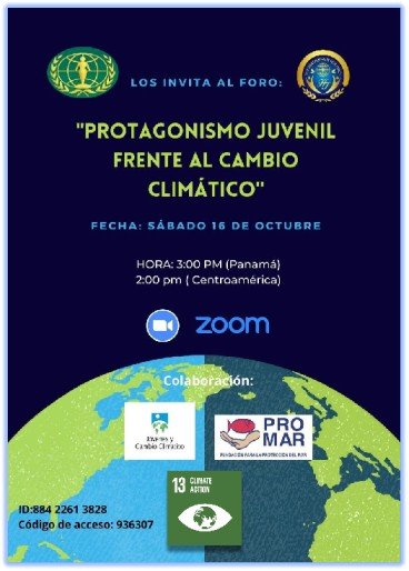 “Young People facing Climate Change” Forum #Panama