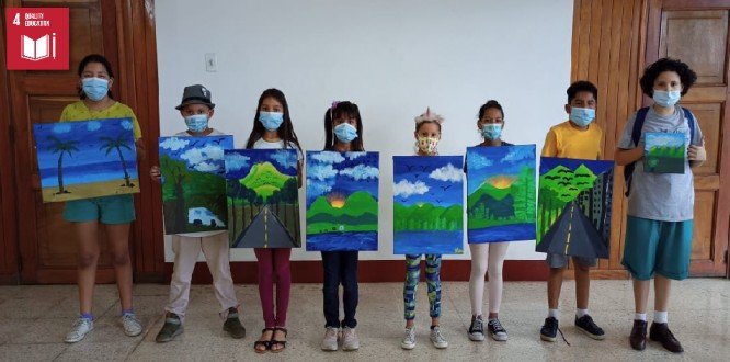 “Making Art, Changing Lives” Project #Nicaragua