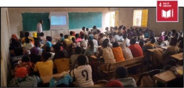 IAYSP Burkina Faso Charater Education Program in the Saint Joseph High School