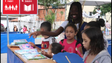 Project Home that Reads at the Naming of the Blessing Square #Brazil