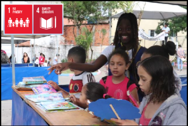 Project Home that Reads at the Naming of the Blessing Square #Brazil