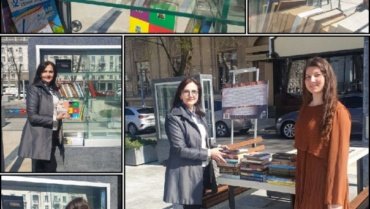Supporting an Outdoor Library #Moldova