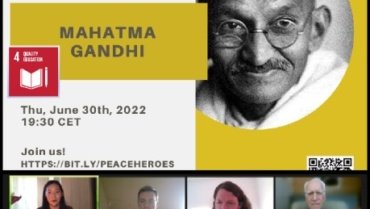 Peace Heroes Talks – Mahatma Gandhi #Austria