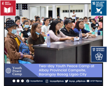 Youth Peace Camp and Character Education Program #Philippines