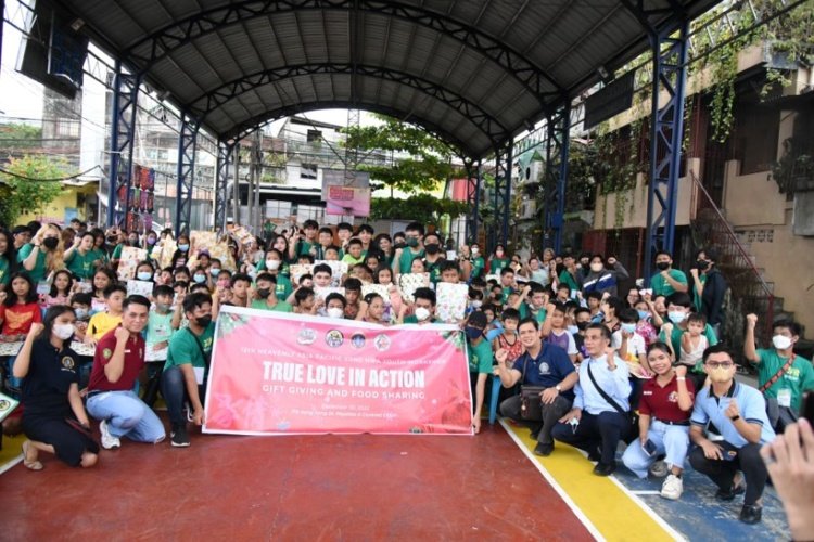 True Love in Action: Gift-Giving and MOU Signing of SK Barangay Payatas #Philippines