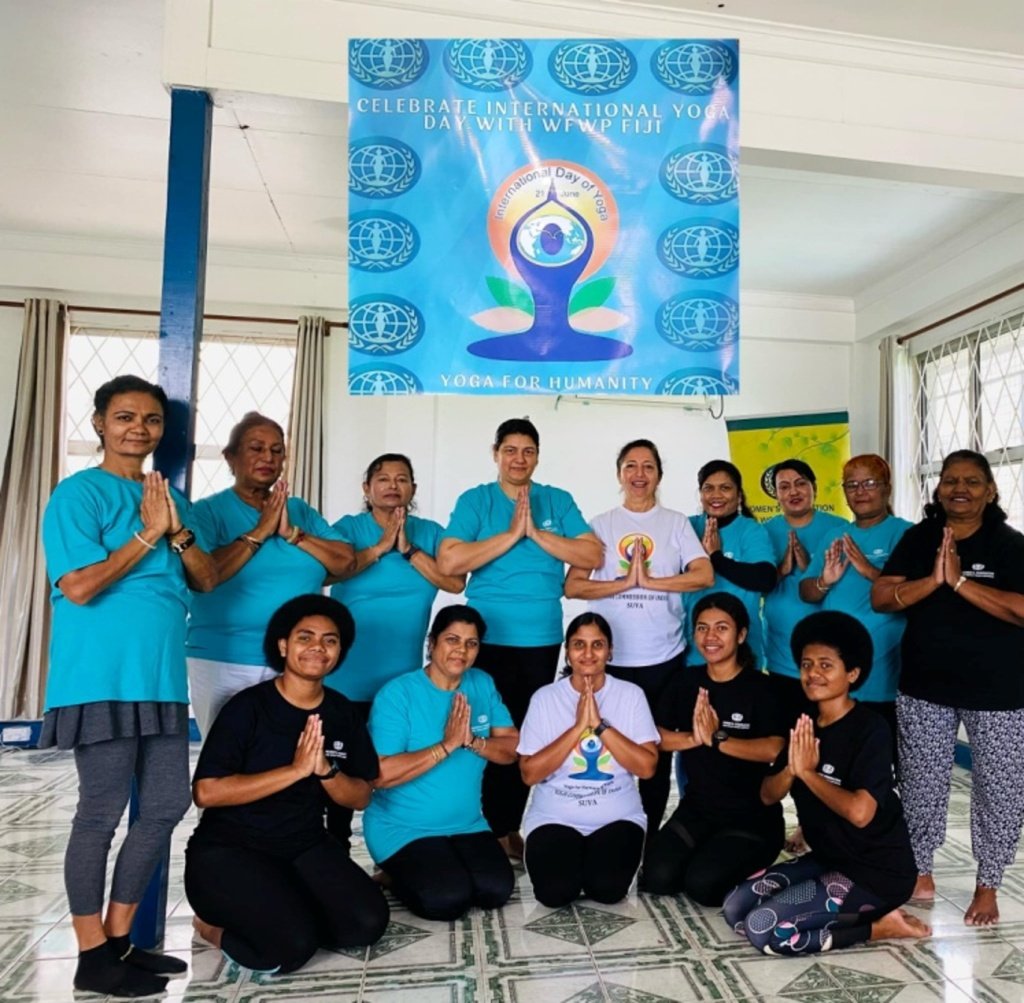 International Yoga Day #IAYSP Fiji