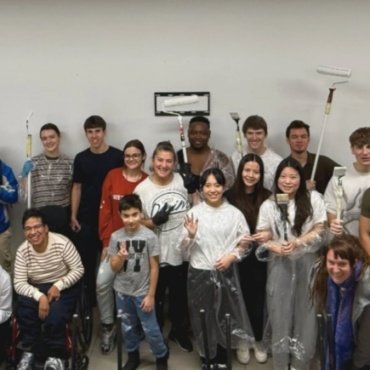 Service Project at the Salvation Army Center #IAYSP Czech Republic  