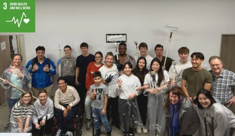 Service Project at the Salvation Army Center #IAYSP Czech Republic  